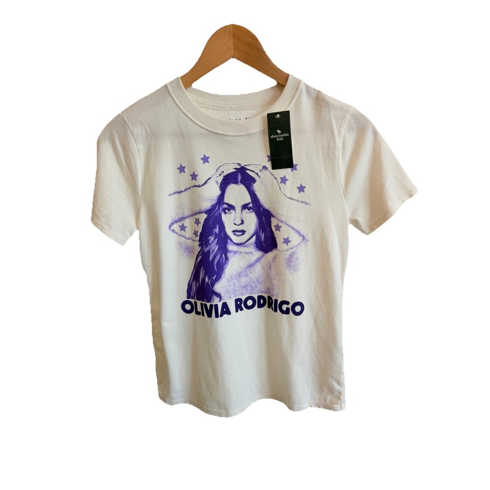 Abercrombie kids Olivia Rodrigo Girls Size 9/10 T-shirt NWT